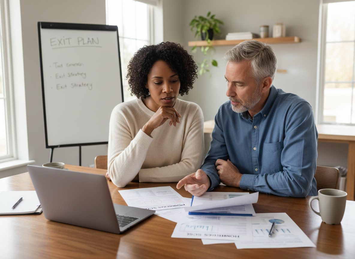 create an exit strategy